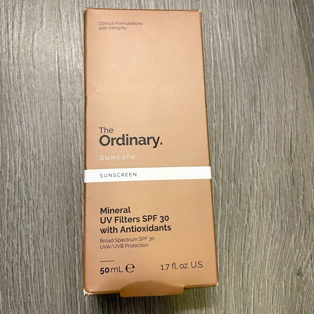 The Ordinary - Sunscreen - Mineral UV Filters SPF 30 with Antioxidants